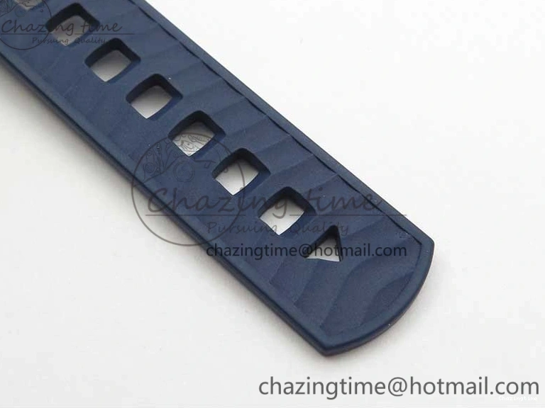 0321 Refined 2018 Seamaster Diver 300M SS YG VSF 1:1 Best Edition YG Bezel Blue Dial on Blue Rubber Strap A 7898